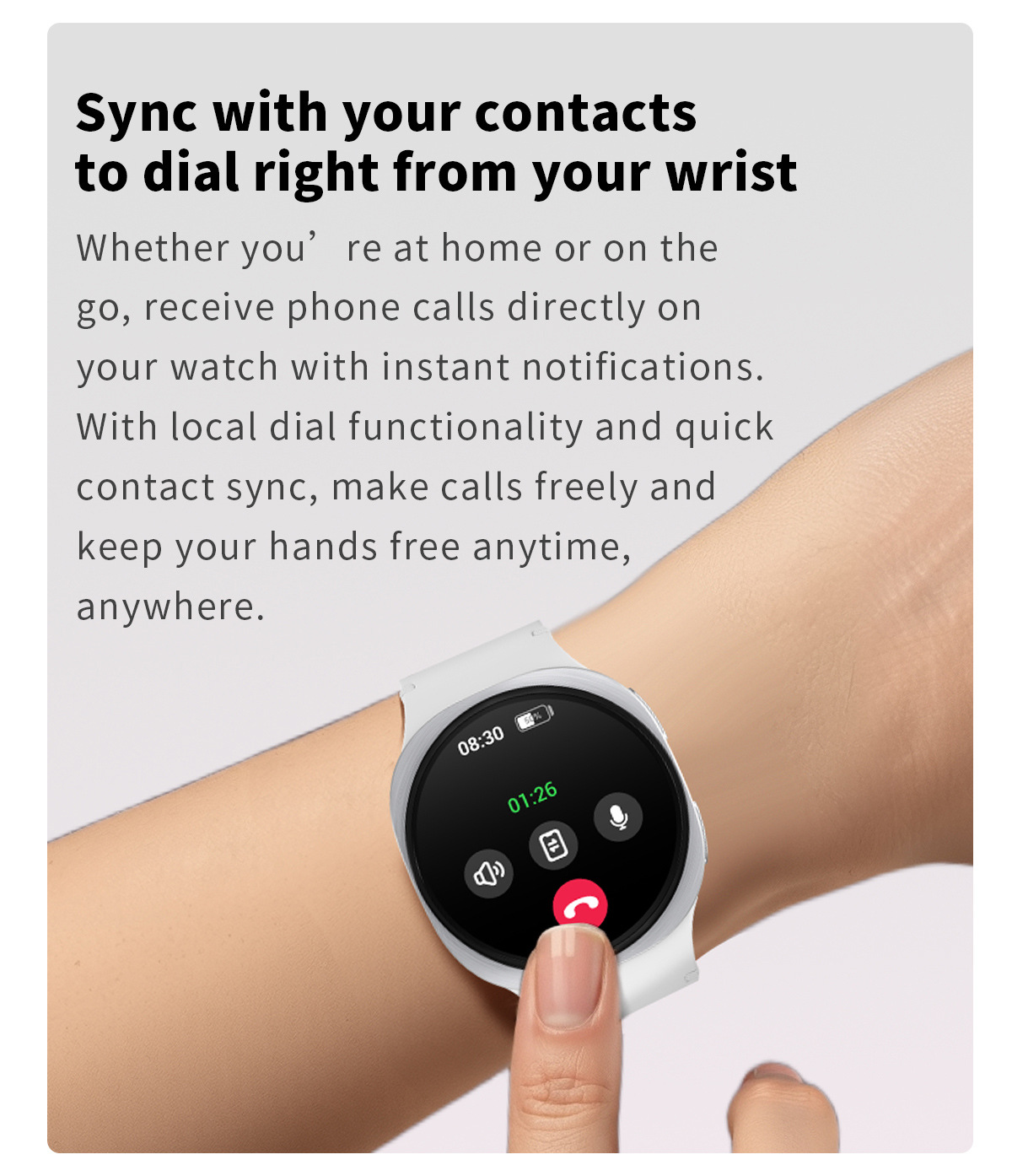 Smartwatch hd8 con chiamata bluetooth e navigazione gps_voghion.com