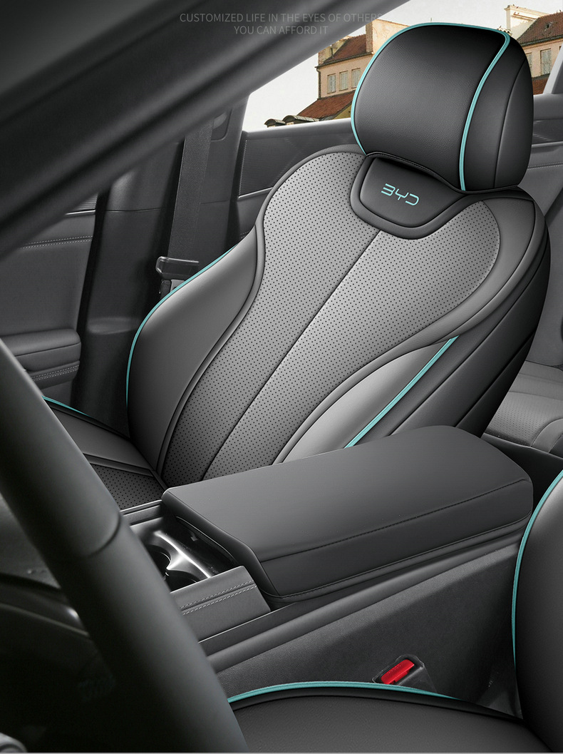 2025 New Byd Qin Plus Pure Electric Ev Hybrid Dm-I Intelligent Driving Special Car Seat Cover Fully Surrounded for All Seasons