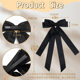 Cross-border Hair Accessories Women's Summer Bow Adult South Korea Elegant High-grade Elegant Hair Back Head Ponytail Hairpin Hairpin