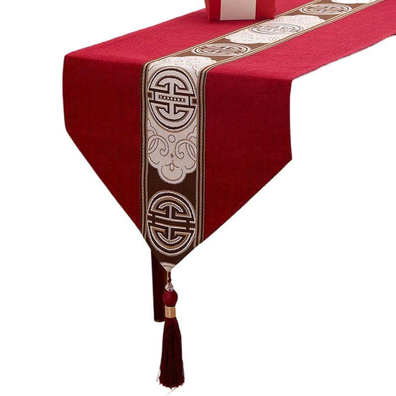 Wedding table flag red new Chinese -style decorative coffee table table TV cabinet