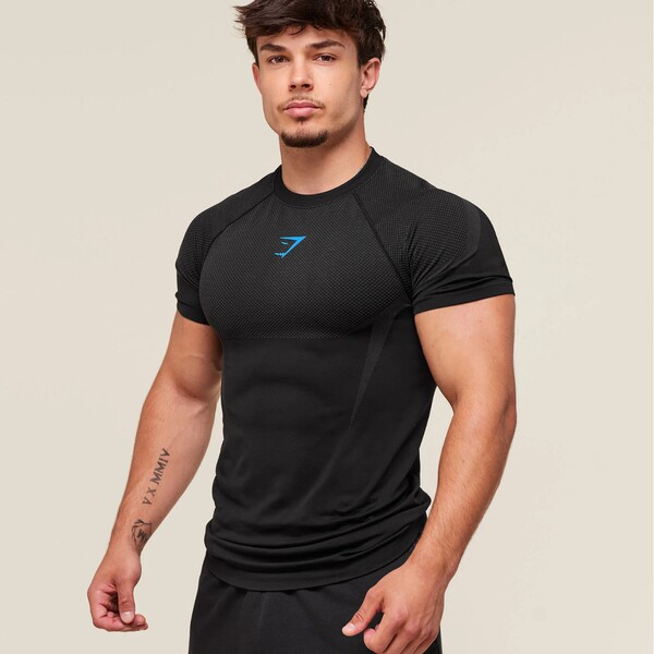 elastic T-shirt for leisure for gym for training
