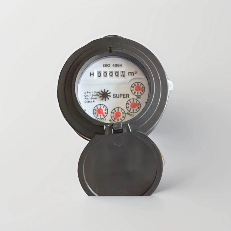 Бытовой пластиковый счетчик воды из АБС-пластика для водопроводных труб, 1/2 дюйма, 3/4 дюйма, 1.0inch 2inch разрядов, прочный и долговечный, с цифровым дисплеем