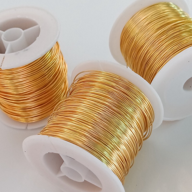 14K包金软线保色加强版子母线编制绕金线造型线定型DIY饰品配件