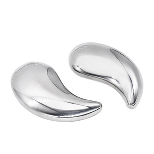 Factory wholesale stainless steel moon eye patch eye massage fade dark circles cold compress hot compress eye patch
