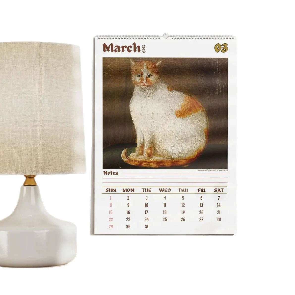 [Азия Amazon Weird Cat Wall Calendar2026 ]