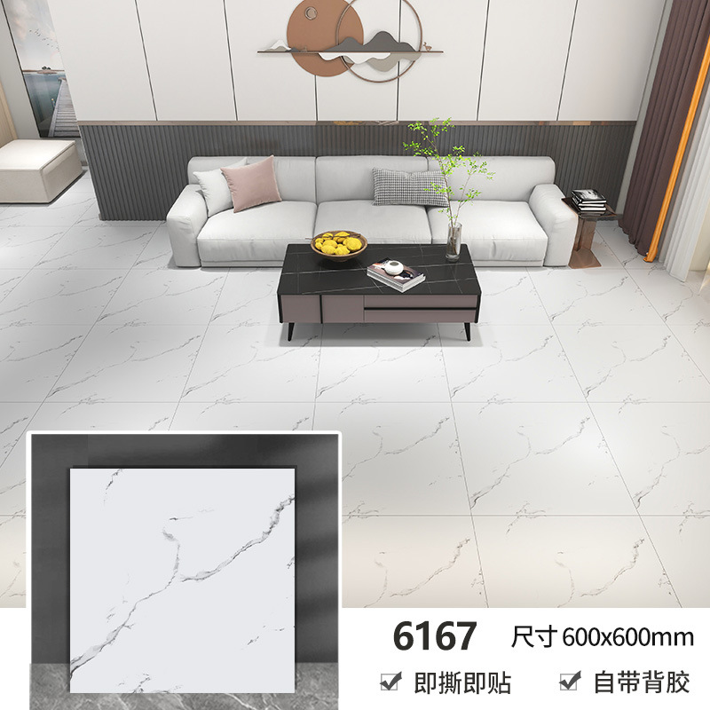 pegatinas de suelo de PVC autoadhesivas renovación doméstica esterradura antideslizante autoadhesiva pegatinas de suelo de azulejos imitables