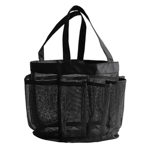 Mesh bath basket bath hanging portable foldable travel wash bag portable shower bag storage bag