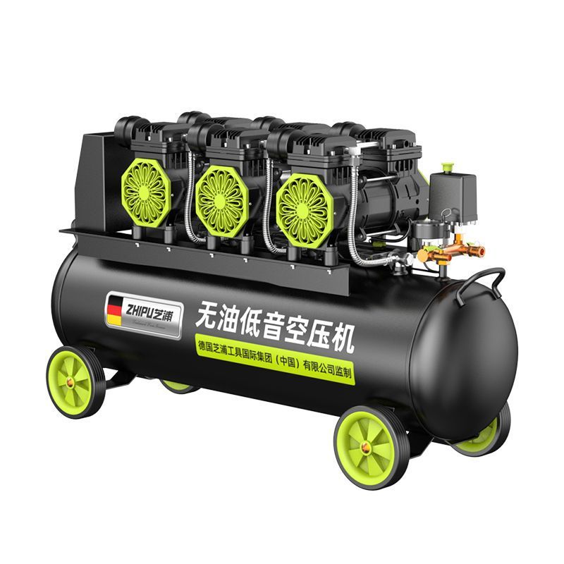 Alemania Chipo compresor de aire bomba de aire pequeño compresor de aire 220v bajo sin aceite carpintería de alta presión