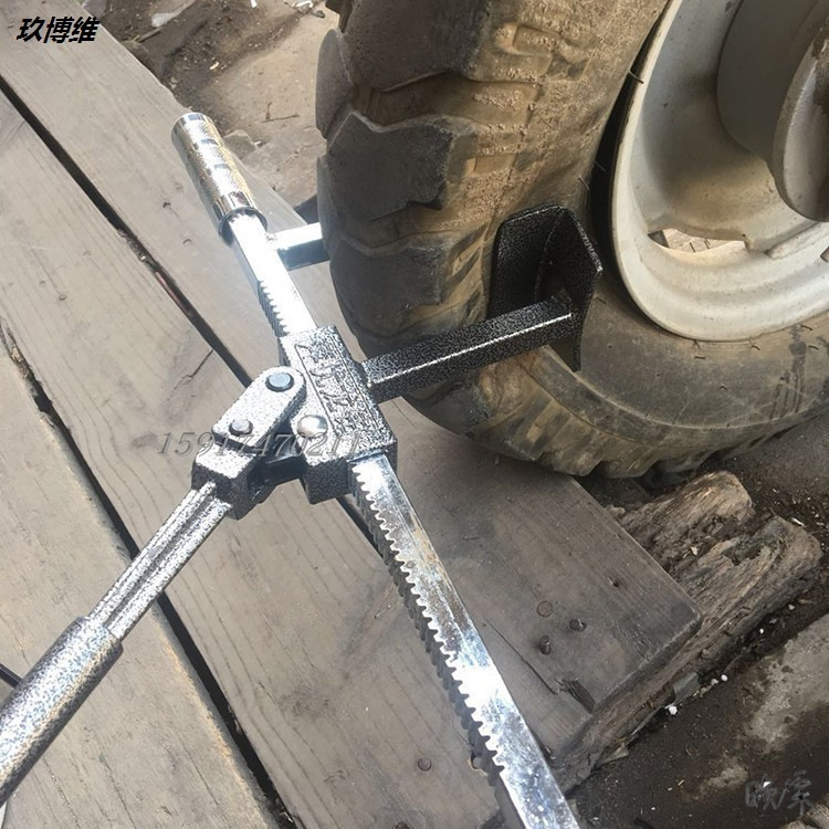 电动车换真空胎工具扒胎龙钳手动拆卸剥离夹压轮胎器摩托车小车维