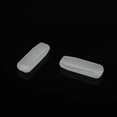 New model glasses silicone insert nose pads black and white silicone clip nose pads soft and comfortable anti-slip