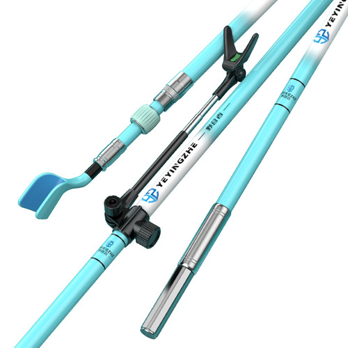 Camper fishing carbon bracket turret fishing rod rack ultra-light and ultra-hard large object fishing chair fishing box multi-functional rack rod