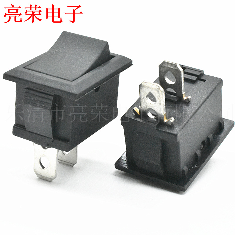 KCD1 斜面 0.6脚 两脚两档 15*21 电子电器 小电源开关