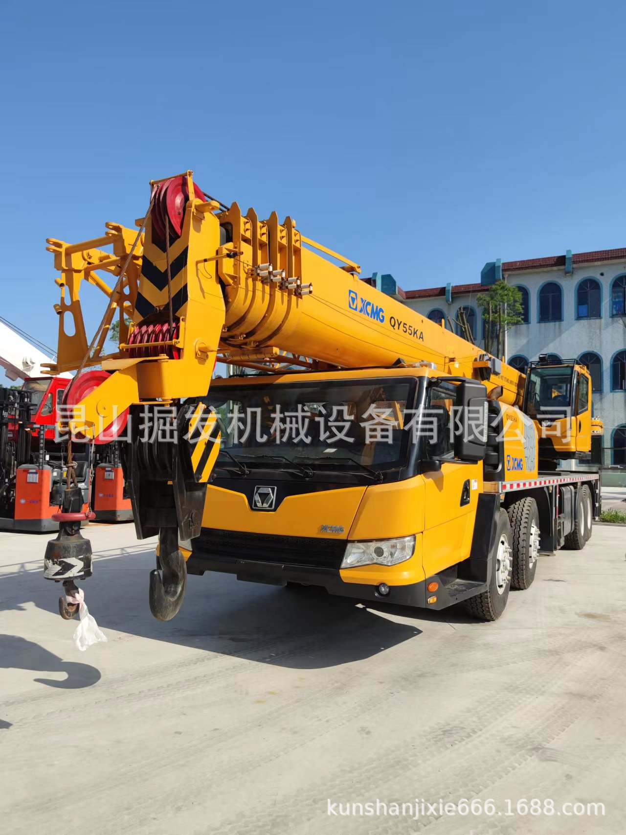 徐工QY50KA吊车55吨汽车吊 XCMG QY50KA吊车
