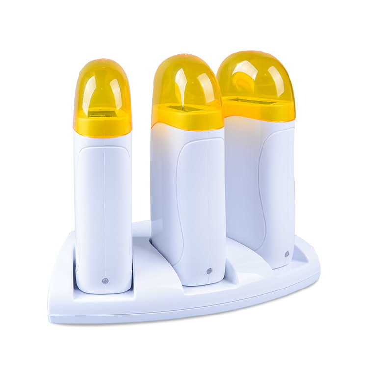 工厂直供型三座条形3*100ML脱毛蜡疗机融蜡机 Depilatory Heater