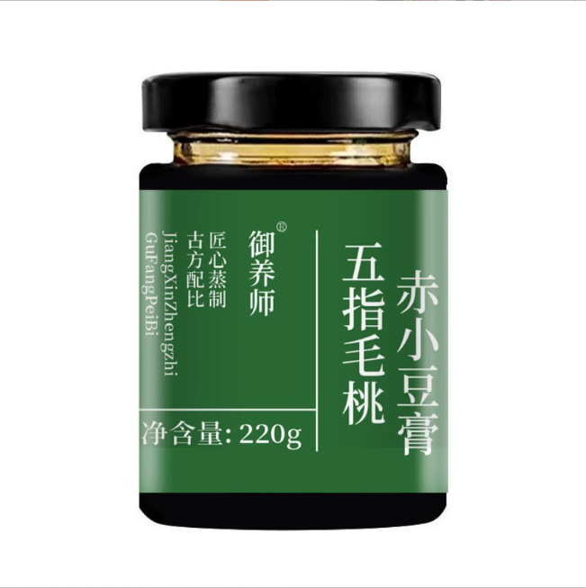 Wuzhi Maotao Chi Xiaodou Paste 220g Traditional Steamed Herbal Concentrate with Hairy Fig Root Poria and Mulberry specifications