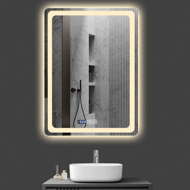 Espejo Inteligente de Vidrio Antiempañante para Baño