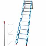 Аттик -один -клик усаживание лестницы алюминиевый сплав домашняя лестница репрезентация