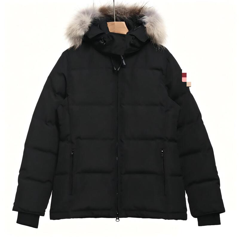 Cross-border Canada Goose 04 # Black Label Chelsea Women's Slim-Fit Waist-Cinching Jacket Winter Down Coat with Rabbit Fur Cross-border Canada Goose 04 # Black Label Chelsea Women's Slim-Fit Waist-Cinching Jacket Winter Down Coat with Rabbit Fur