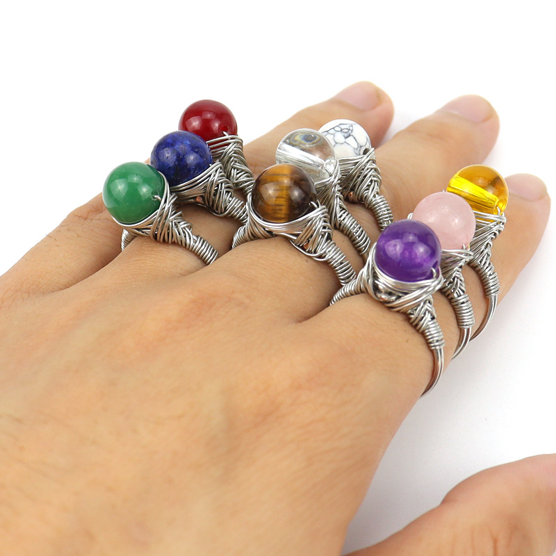 4g Weight Rings Classification One Size Ring Size 1 Piece Quantity Daily Occasion Agate Material Geometric Pattern Women'S Gender Plating Design Retro Style Retro Geometric Agate Plating Rings 1 Piece 1