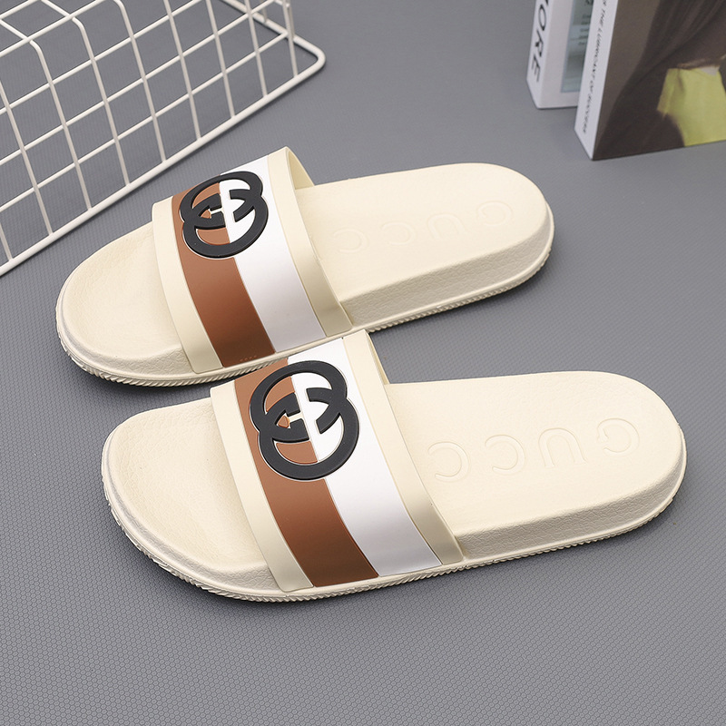 Zapatillas para mujeres frescas en el hogar, zapatillas para parejas domésticas, suela suave antideslizante Eva universal, comercio exterior para hombres, ligero y cómodo.