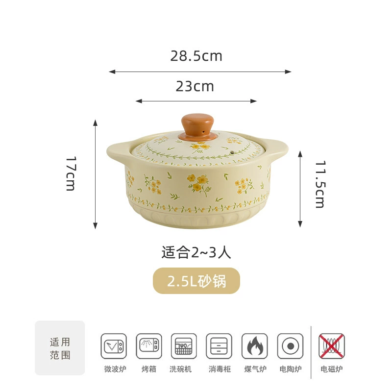 Ceramic Tableware Set, Japanese-style Yellow Lotus Pattern — Multiple sizes & gift sets