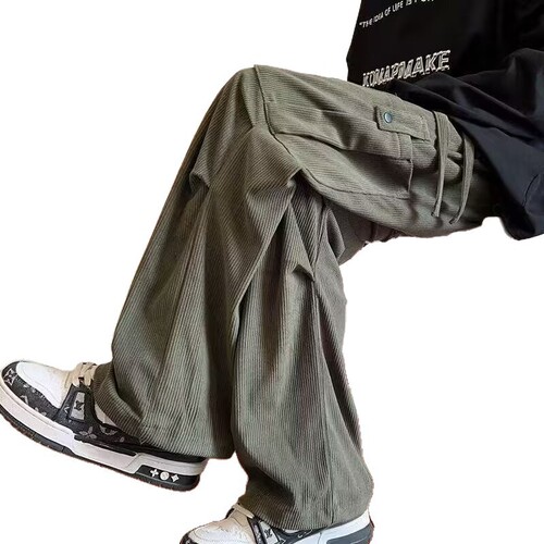 Origin Versatile Style 300g Heavy-Duty LED Casual Pants Trendy Harajuku Artistic Simple New Arrival Fashion