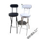 High stool foldable folding bar chair upholstered bar chair steel folding chair folding chair high chair small generation hair.