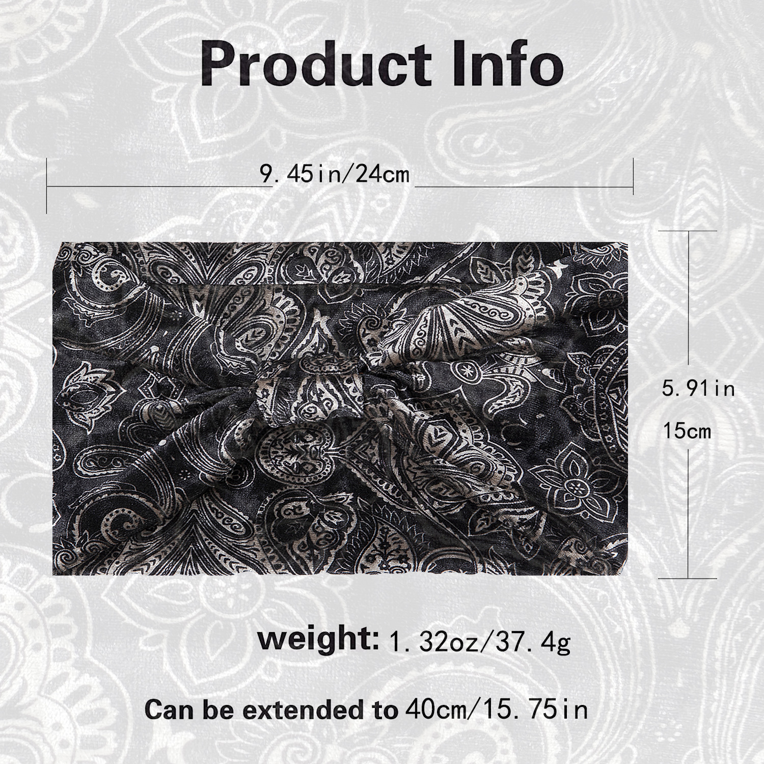 Heißer verkauf herbst und winter elastische breite rand samt kopftuch gedruckt taille obst blume stirnband_voghion.com