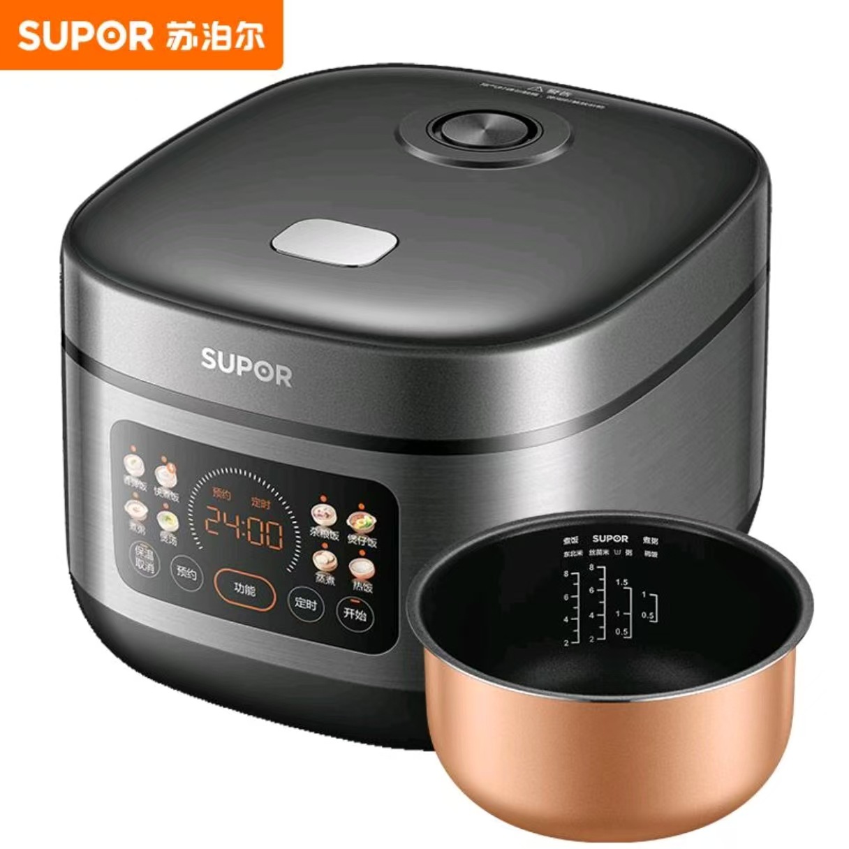 Suitable for Supor Rice Cooker Sf40Fc1024 Household 4-Liter Multi-Function Rice Cooker Smart Reservation