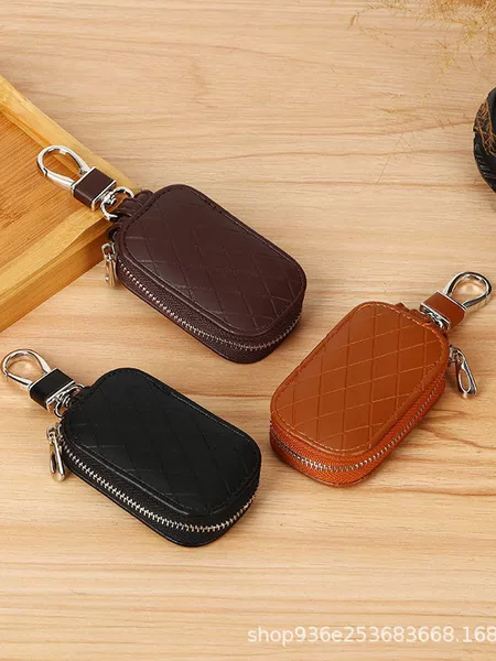 Hot-Selling New Key Case, Embossed Car Key Cover, Remote Control Protective Case, High-End Feel, Universal, Direct Sales from Manufacturer, Cross-Border