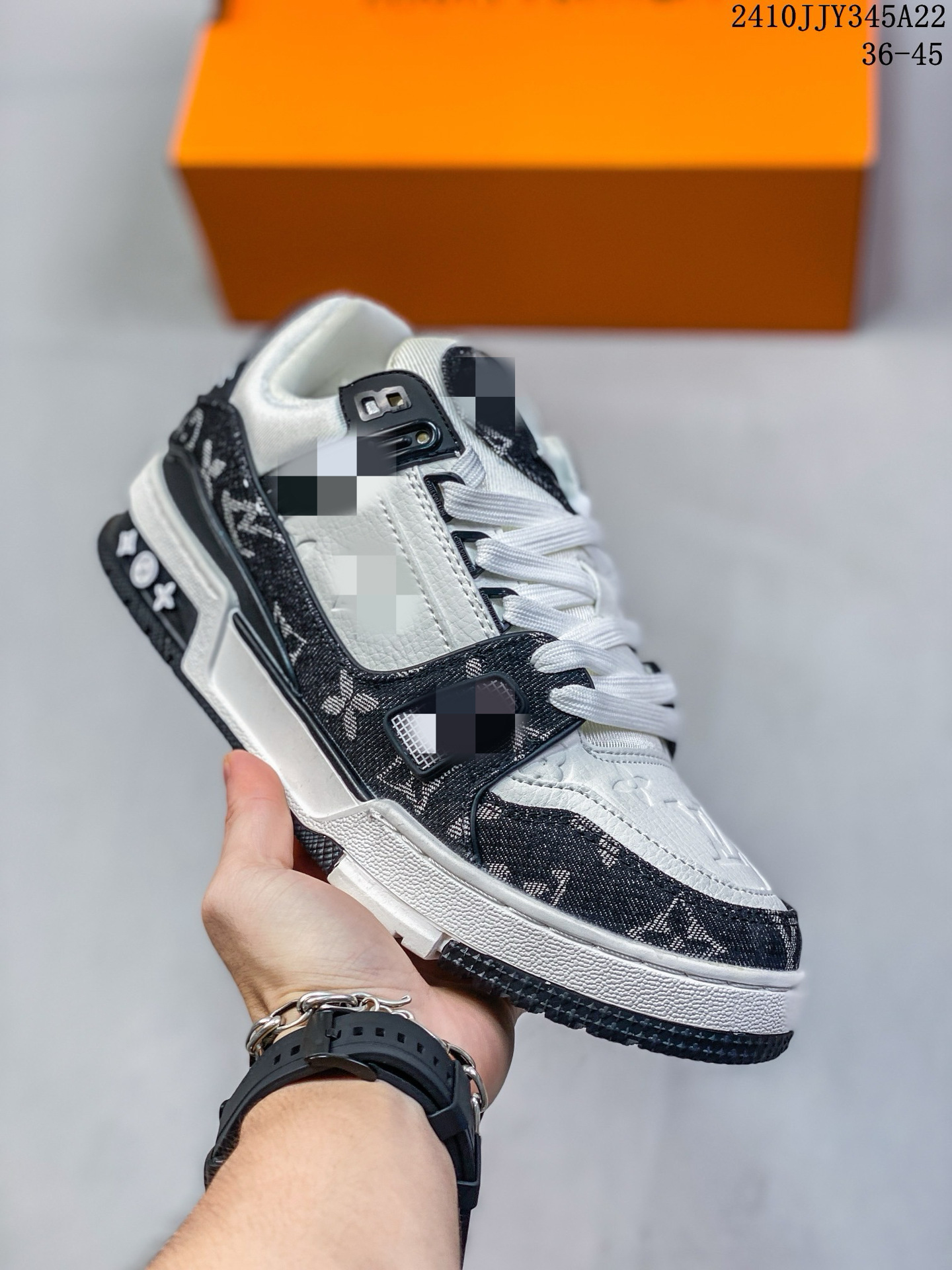 Comercio exterior transfronterizo L Putian moda casual impresión de tendencia zapatillas deportivas masculinas y femeninas parejas retro moda versátil V