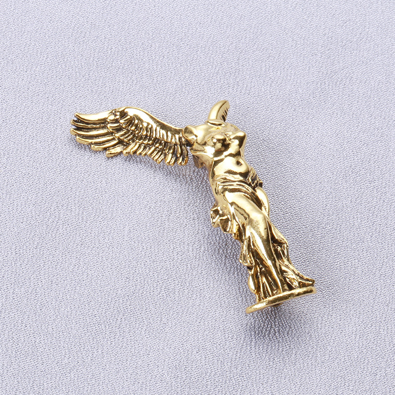 14g Weight Brooches Classification Banquet, Tea Party Occasion Alloy Material Angel Pattern All Seasons Season Women's Gender Classical, Retro Style Classical Retro Pin Angel Alloy Women's Brooches 5