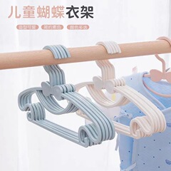 子供用衣類ハンガー、子供用小さな衣類ハンガー、ベビー用衣類乾燥ラック、家庭用ベビー多機能幼児用滑り止め