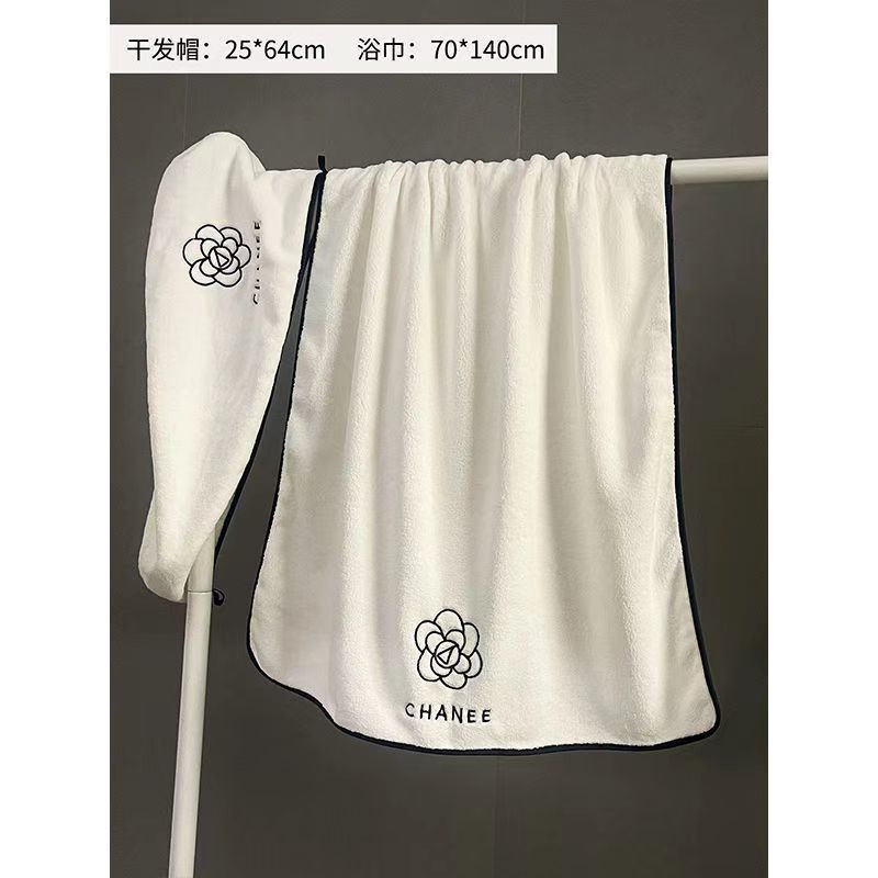 2팩: 목욕타월*헤어드라이캡