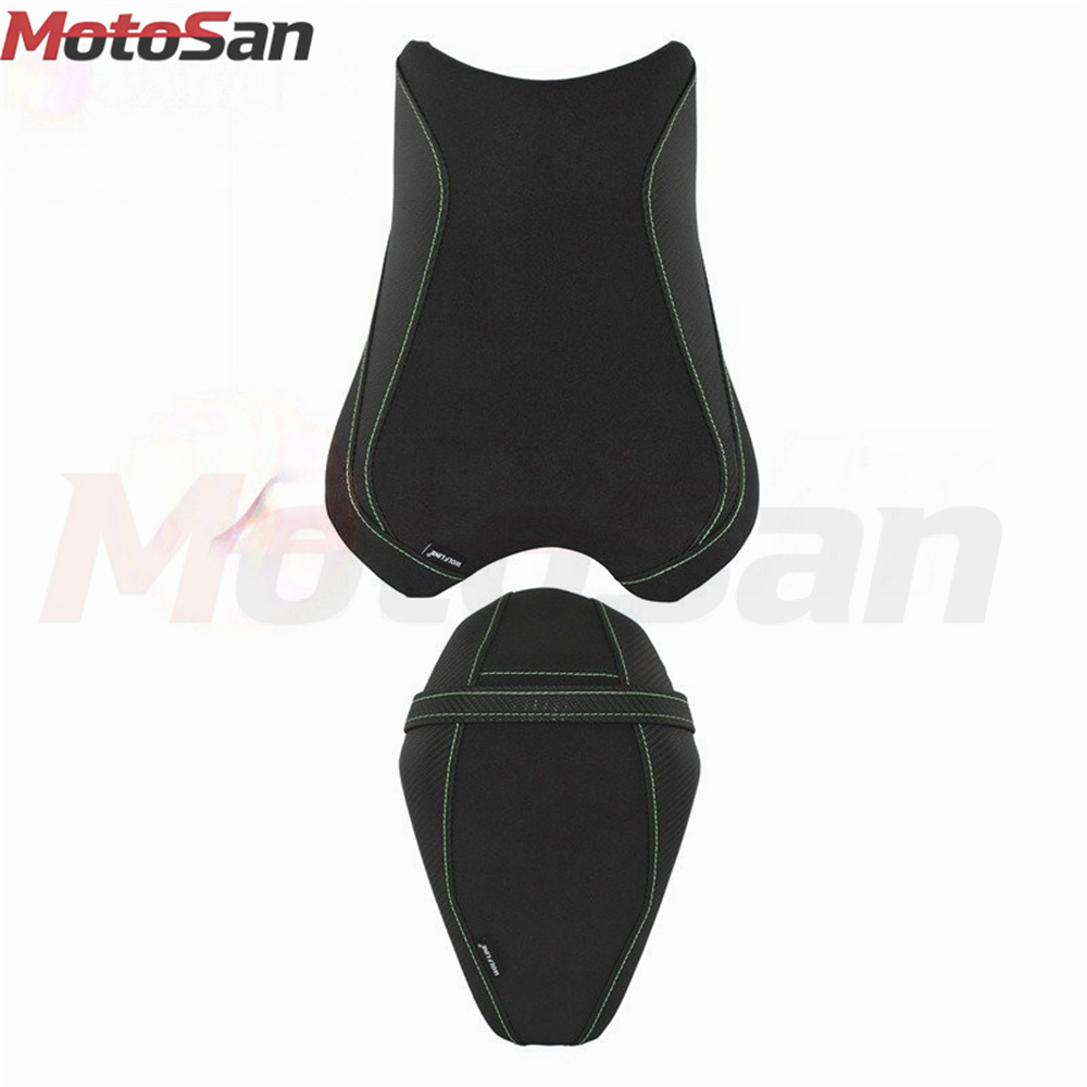 Suitable for Kawasaki ZX-10R ZX10RR 21-25, modified motorcycle with elevated front seat cushion and rear seat cover
