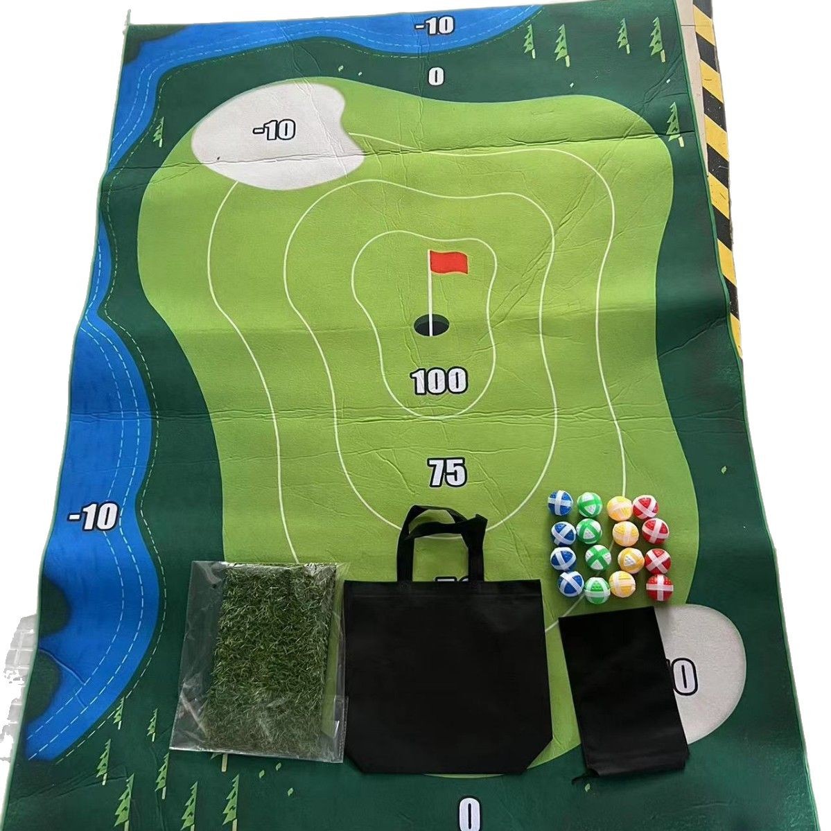 TheCasualgolfgameSet ocio Golf juego golf golpeando Mat estera juego novato