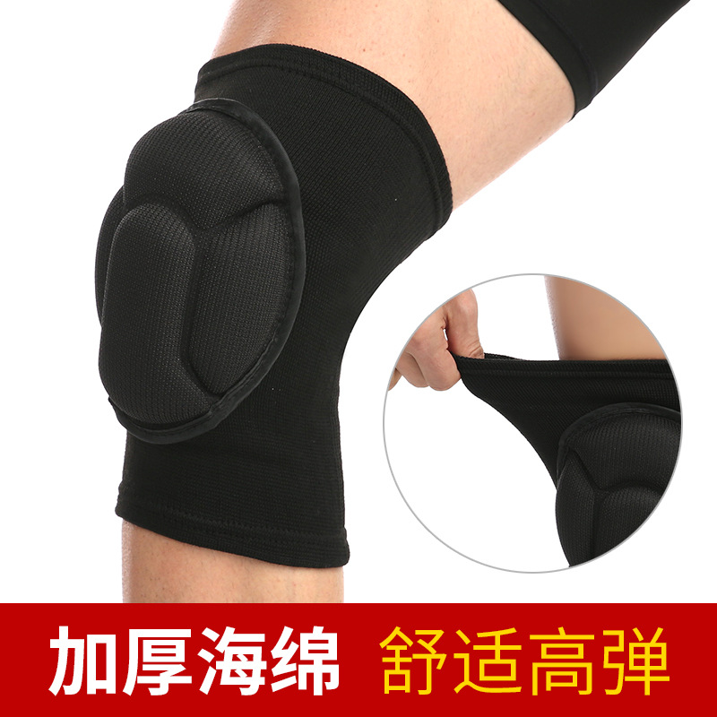 EVA esponja rótula engrosada rodilla protectora arrodillado danza rótula de fútbol de los hombres y las mujeres
