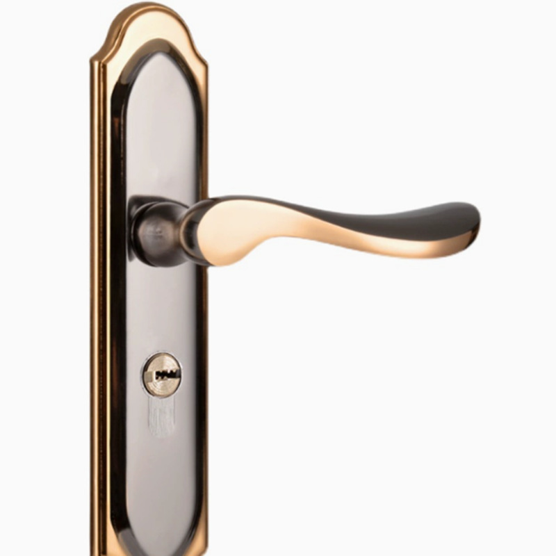 Cerradura de puerta de dormitorio para uso doméstico Cerradura de manita Cerradura de puerta de madera maciza Cerradura universal Cerradura de decoración del hogar Cerradura de puerta de dormitorio de ingeniería