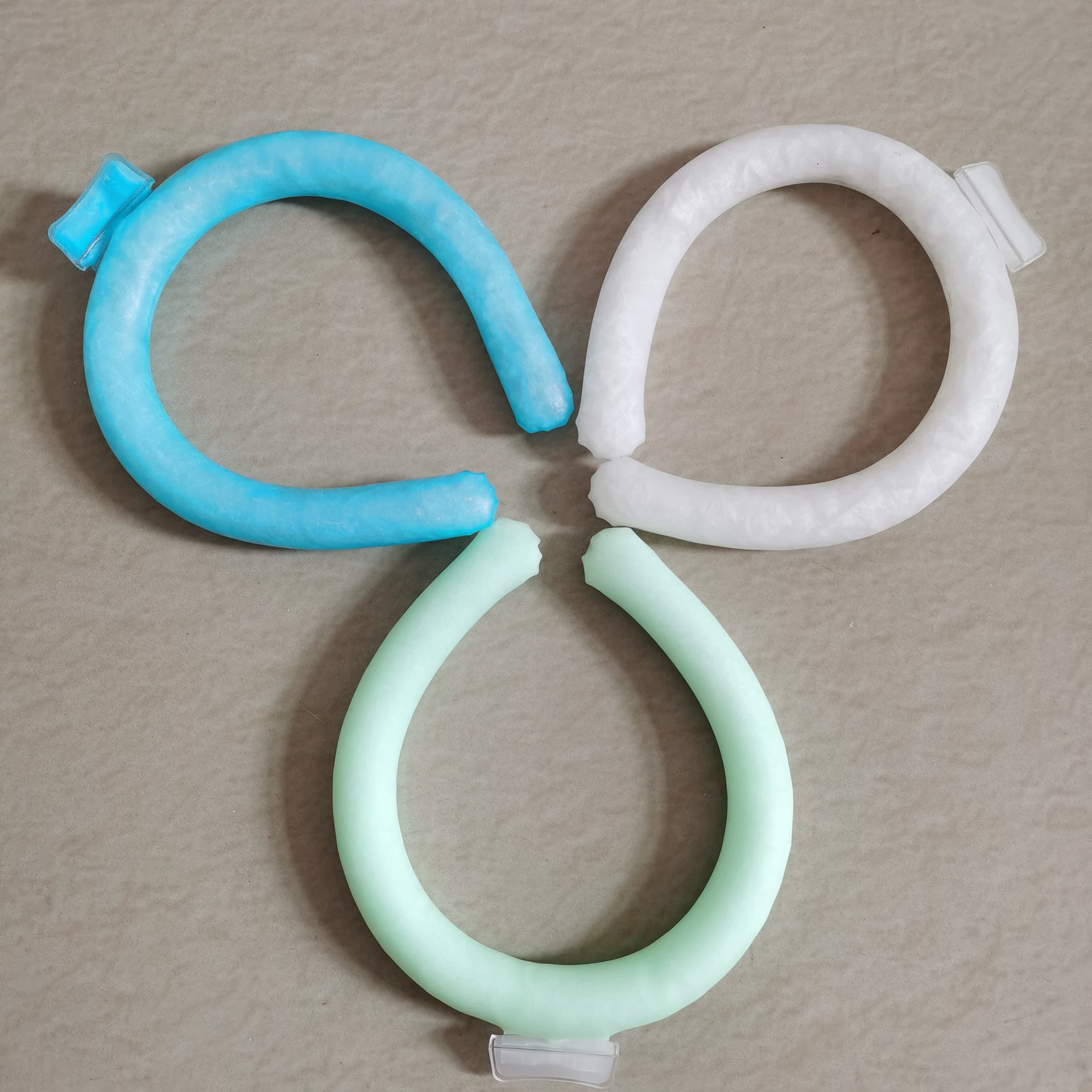 Защита от жара летом 28 ℃ Barcuttraine Hanging Neck Physical Cooling Ice Cool Circle Ice Neck Sports Outdoor Cool Sense Circle Ice Circle Circle