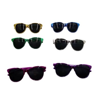 Factory direct supply new running amount of parent-child Korean version of the texture plating color children's sunglasses children's sunglasses