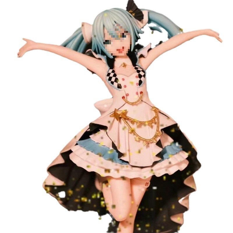 初音フィギュア雪姫ロングヘア人形女の子飾りモデルブラインドボックス人形福袋二次元|undefined