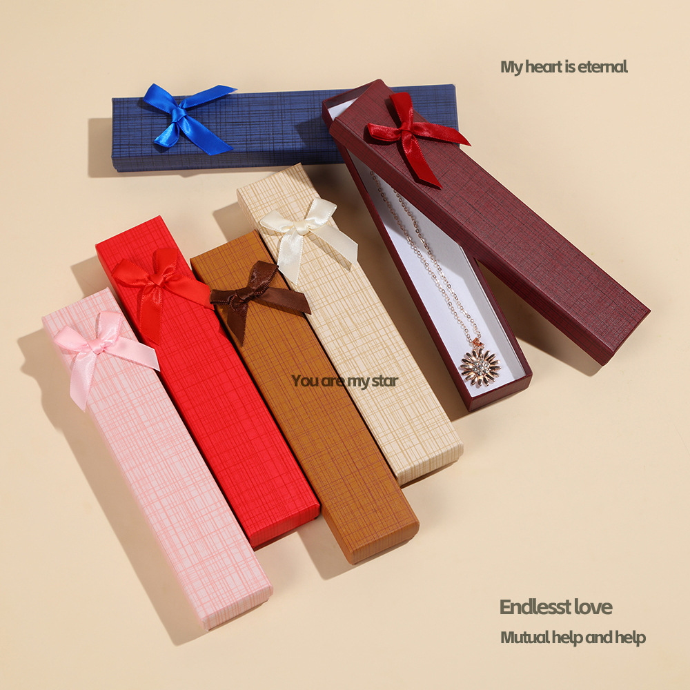 Pequeño libro rojo empuje caliente ~ Caja de regalo del Día de la Madre para el amor de la madre, collar, pulsera, caja de regalo, caja de joyería de arco