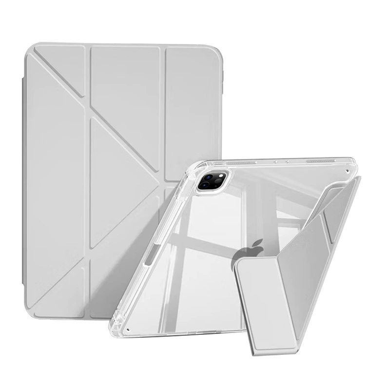 Защитный чехол для iPad, совместим с 11-дюймовым (2024/2025 Pro, Air) и Mini 8.3/10.2, магнитная складная подставка, слот для стилуса