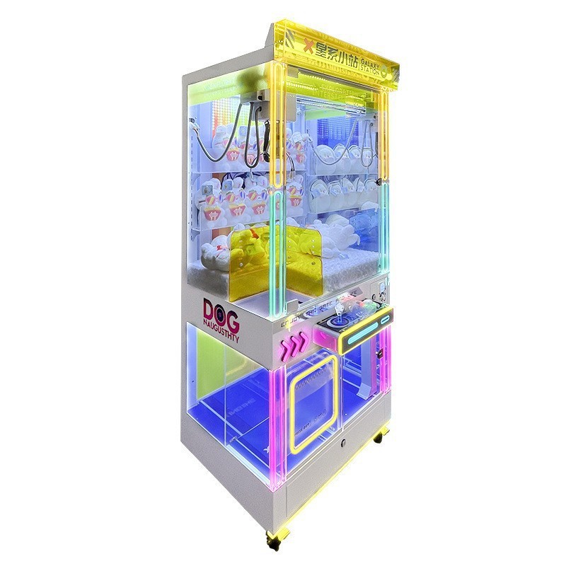 Máquina de muñecas red clip de muñecas comerciales escanear código moneda atrapar muñecas tela de muñecas bocadillos máquina de regalo máquina de juegos transfronterizos