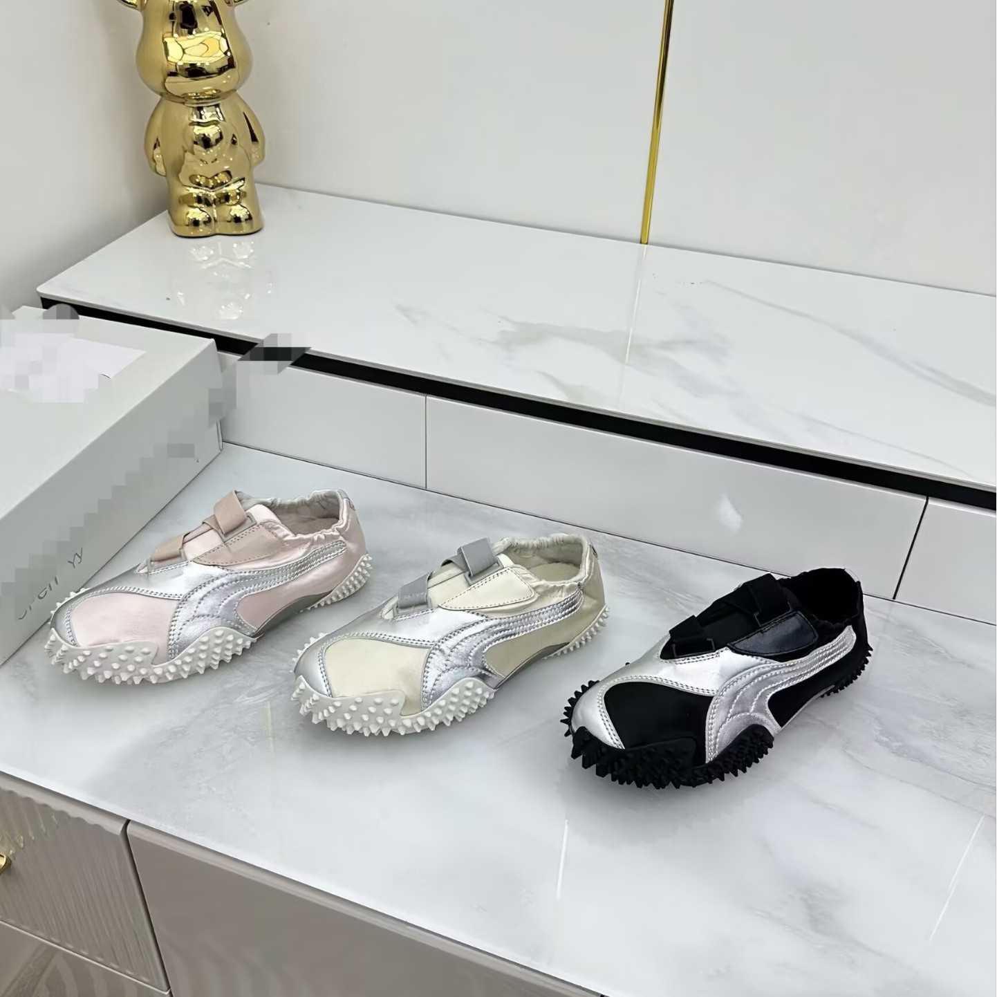 High-End Quality New Niche Ballet-Style Flat Elastic Band Casual Versatile Sports Casual Shoes Fashionable Women's Shoes Trend