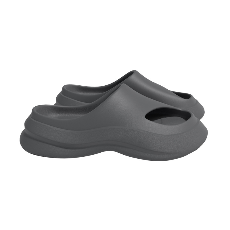 Zapatillas de papá eva de suela gruesa para mujer, pareja de deportes al aire libre de verano, sandalias y zapatillas de playa de fondo suave antideslizante para hombres