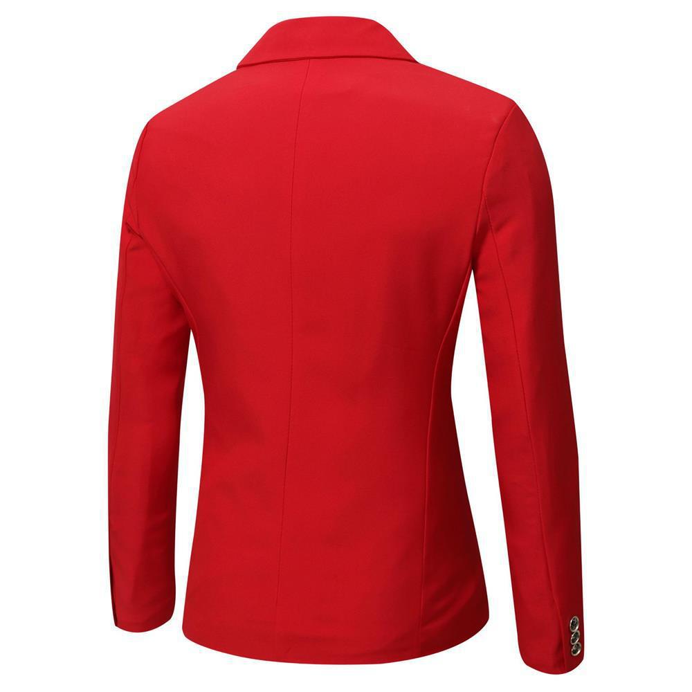 Herren Sakko Color-blocking Stil Für Frühling Und Herbst_voghion.com