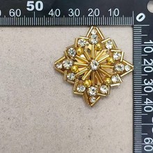 爆款珠管金片花型图案手工钉珠布贴秋冬时尚服装辅料