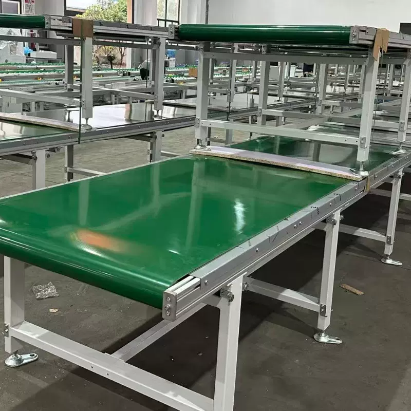 长期提供双层皮带流水线 链板输送线 输送带设备 上海皮带输送机