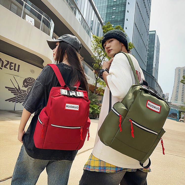 Cross-Border Export Popular British Backpack Lightweight Outdoor Backpack Fashion Hunter Waterproof Oxford Cloth 16inch